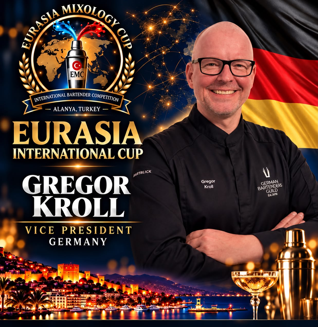 ALMANYA’DAN EURASIA MIXOLOGY CUP 2026’YA ÖNEMLİ KATILIM!