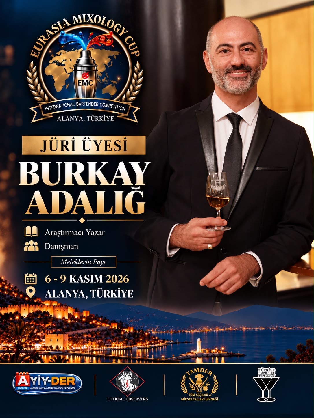 Burkay Adalığ, EURASIA MIXOLOGY CUP 2026 Jüri Kadrosunda