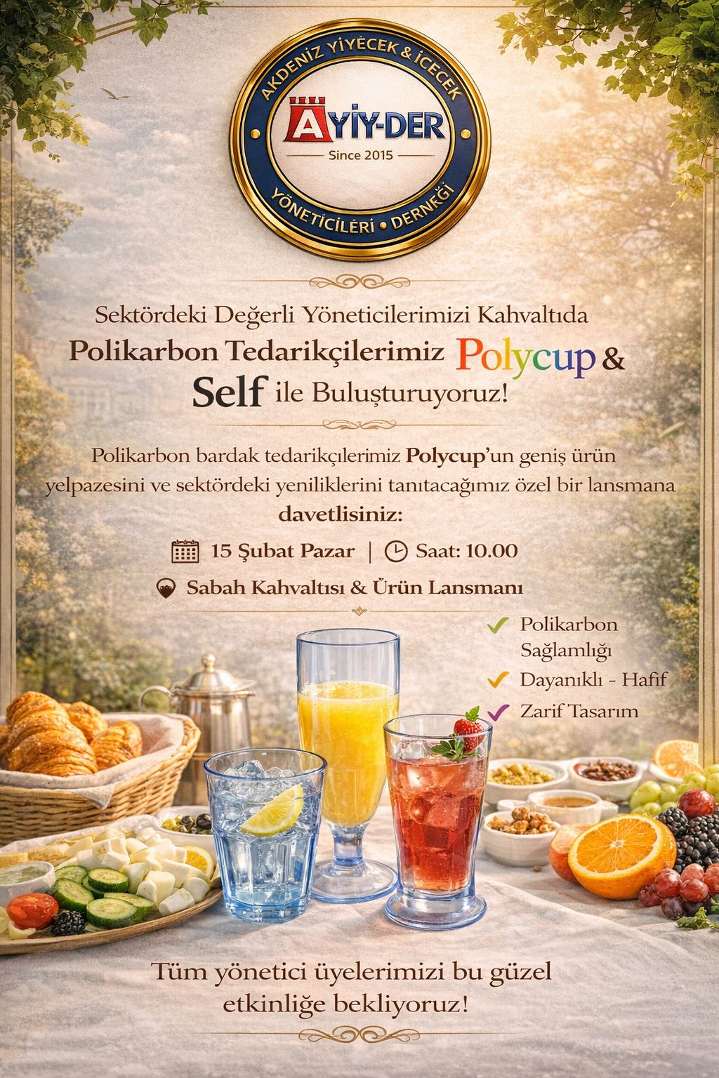 Sektörel Buluşma ve Ürün Lansmanı Duyurusu