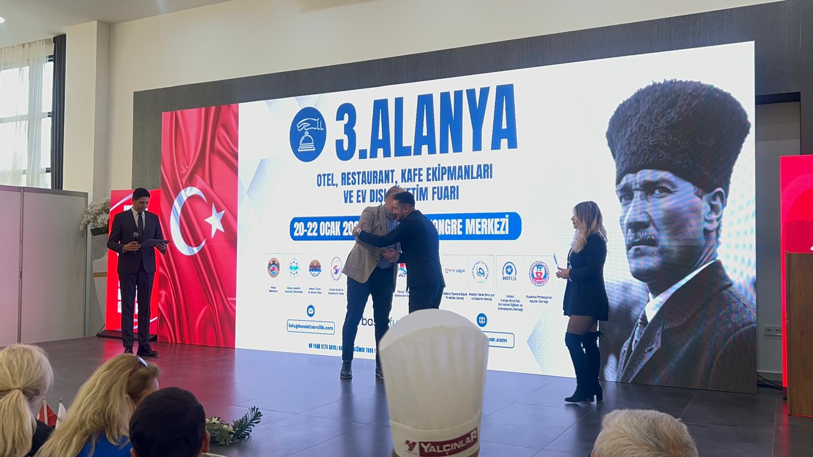 Alanya Otel, Restoran, Kafe Ekipmanları ve Ev Dışı Tüketim Fuarı’nın açılışı