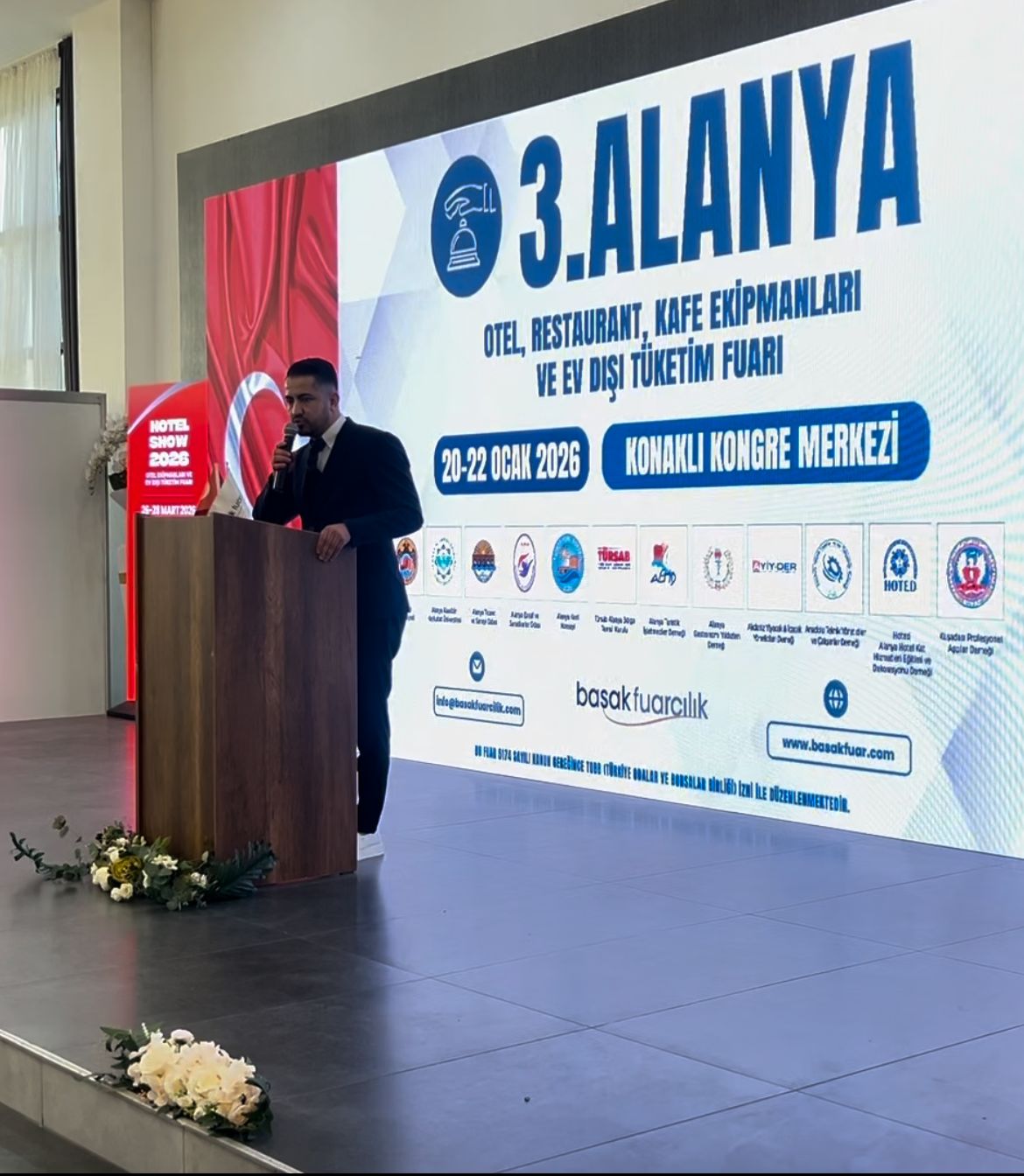 Alanya Otel, Restoran, Kafe Ekipmanları ve Ev Dışı Tüketim Fuarı’nın açılışı