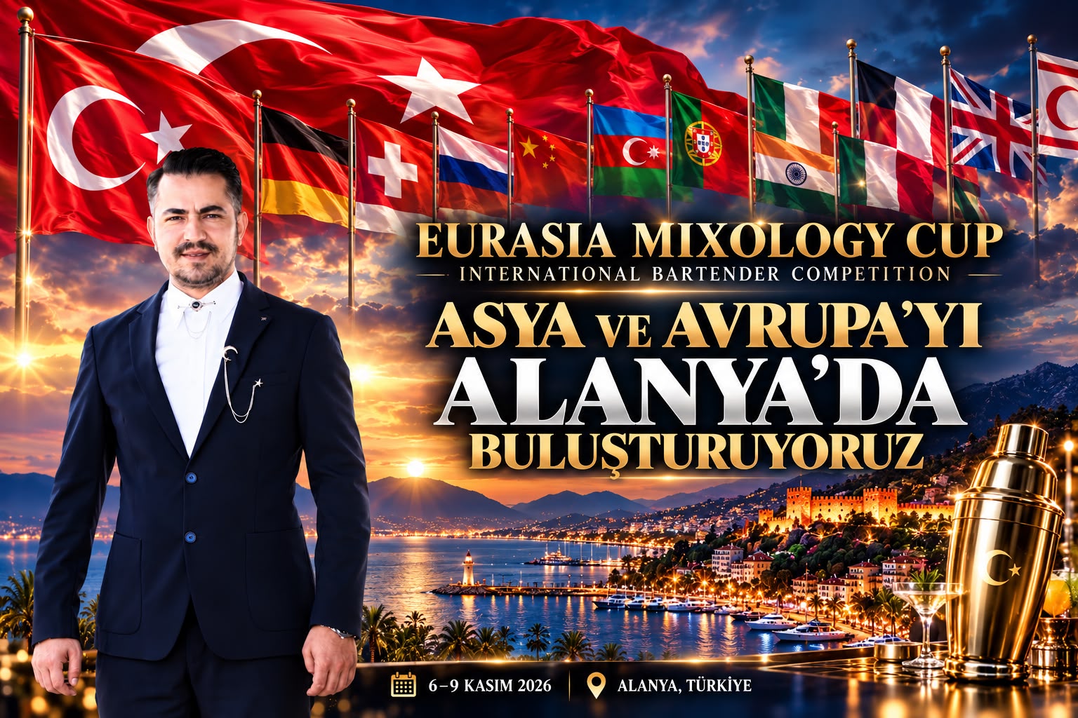 AYİY-DER Başkanı Habip Çabuk: “Asya ve Avrupa’yı Alanya’da Buluşturuyoruz”